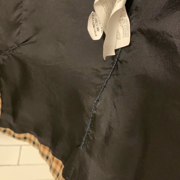 Zara checked jacket brown - Picture 8 of 8